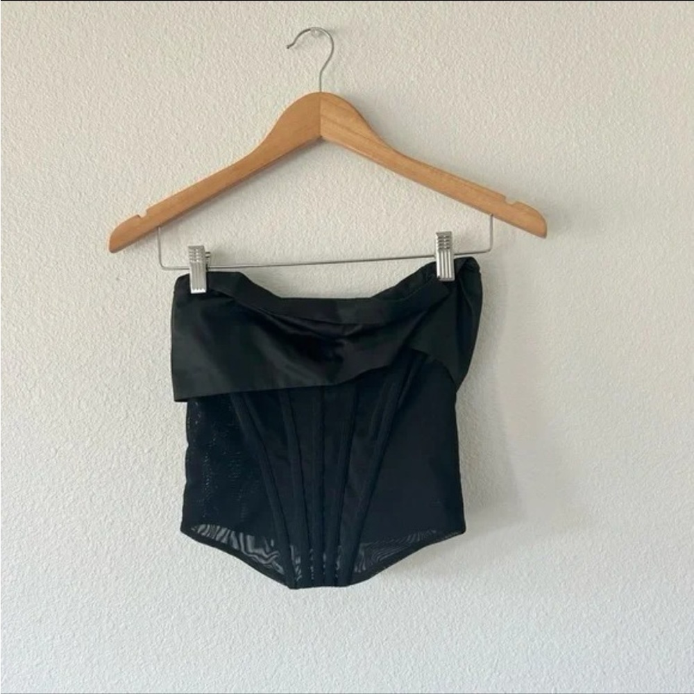 NBD Hailee Bustier Top in Black • S - Picture 3 of 8